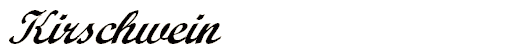 Kirschwein