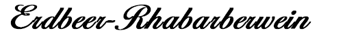 Erdbeer-Rhabarberwein